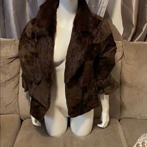 Rabbit fur jacket